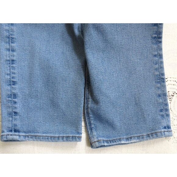 American Eagle Mom jeans with distressed embroidered R pocket  Size S **read - Picture 7 of 10